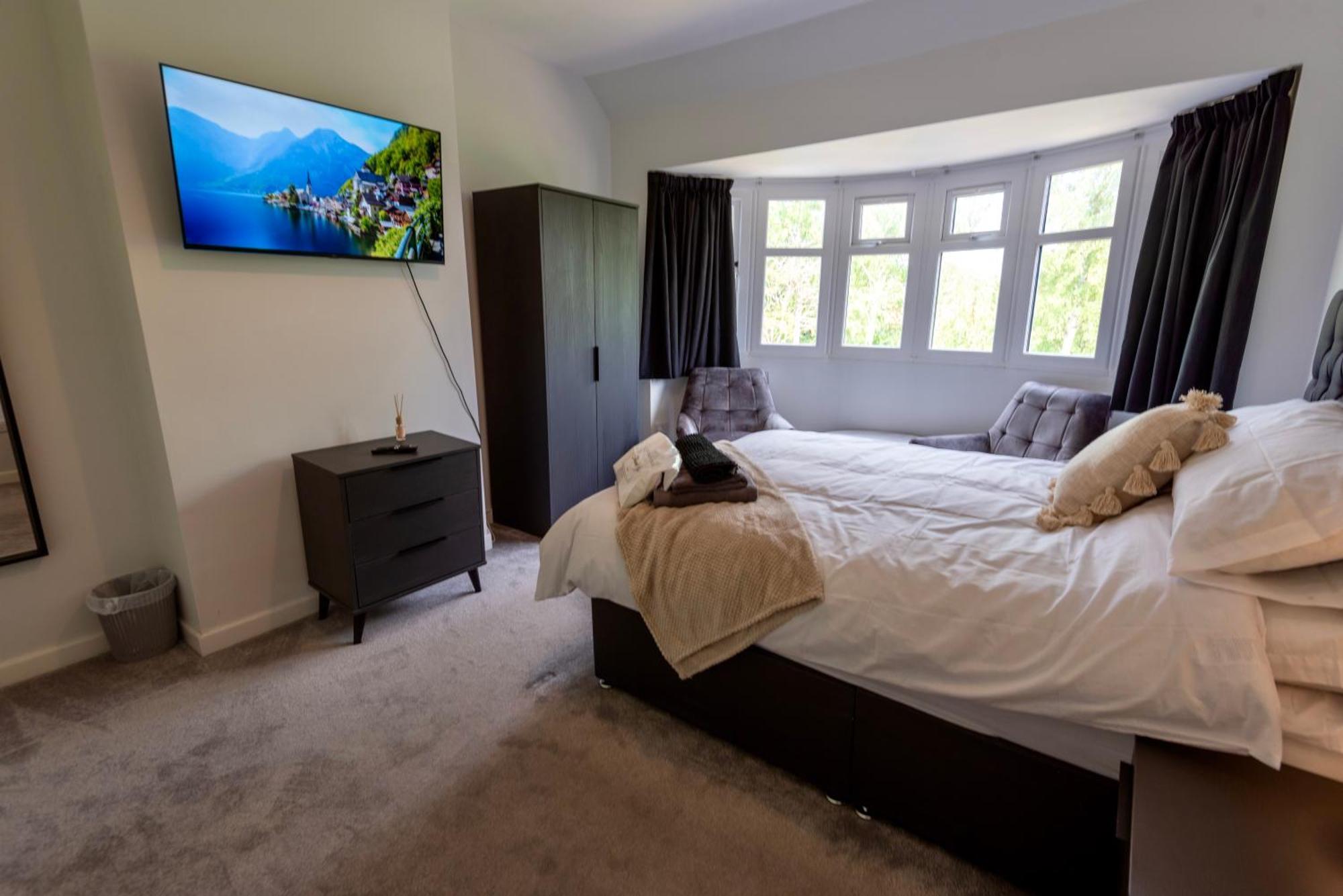 Double Room In Refurbished 5 Bed Home With Wifi And Tv BW Room 4 Solihull Eksteriør billede